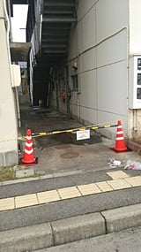 通路の柵です（２枚目）